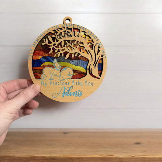 Baby Memorial Sun Catcher - A Beautiful Tribute to Your Little One