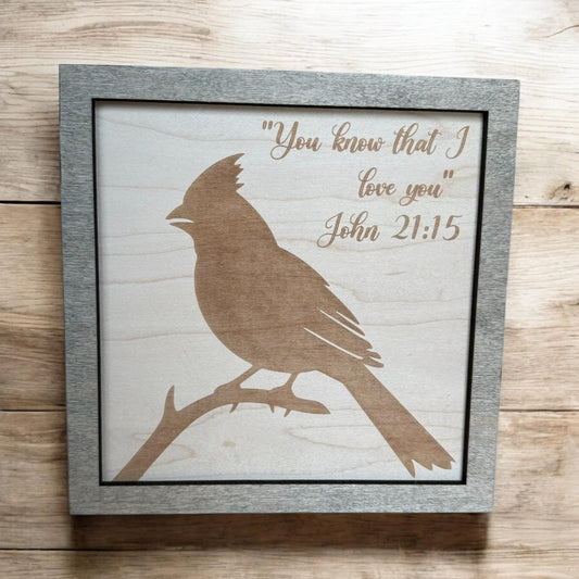 Honor Their Memory with Our Cardinal Memorial Sign