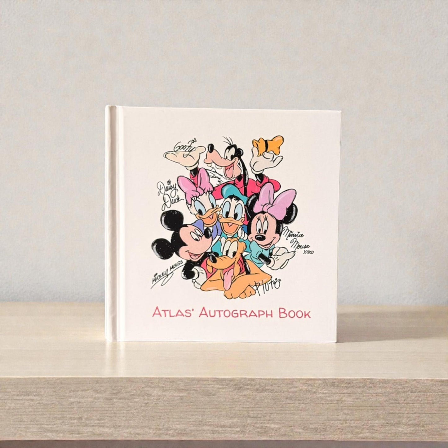 Custom Disney Autograph Book – Featuring the Sensational Six