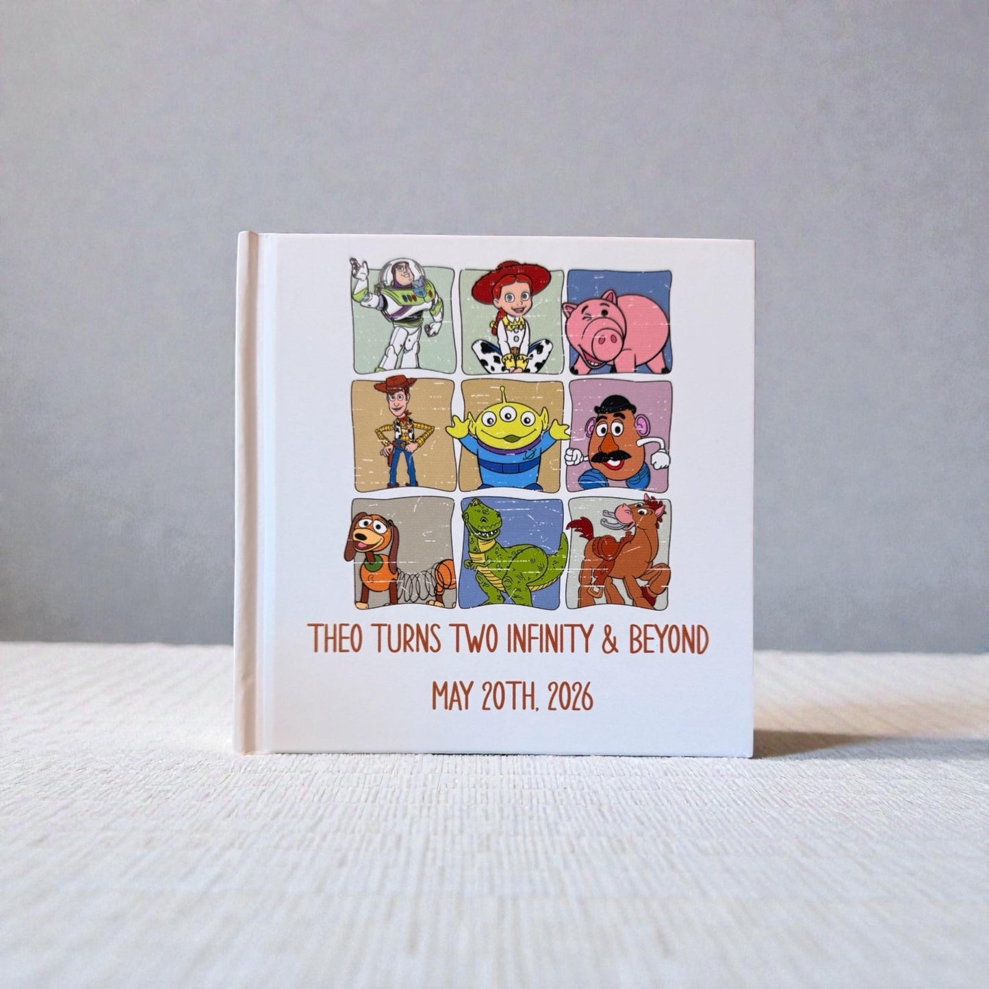Personalized Toy Story Autograph Book • Theme Park Keepsake, Vacation Memory Book