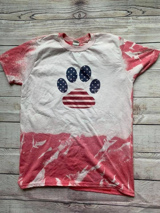Patriotic Paw Shirt (MEDIUM)
