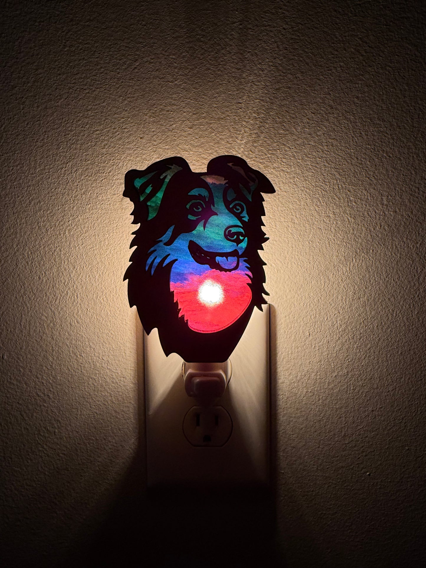 Custom Australian Shepherd Night Light – Unique to You!