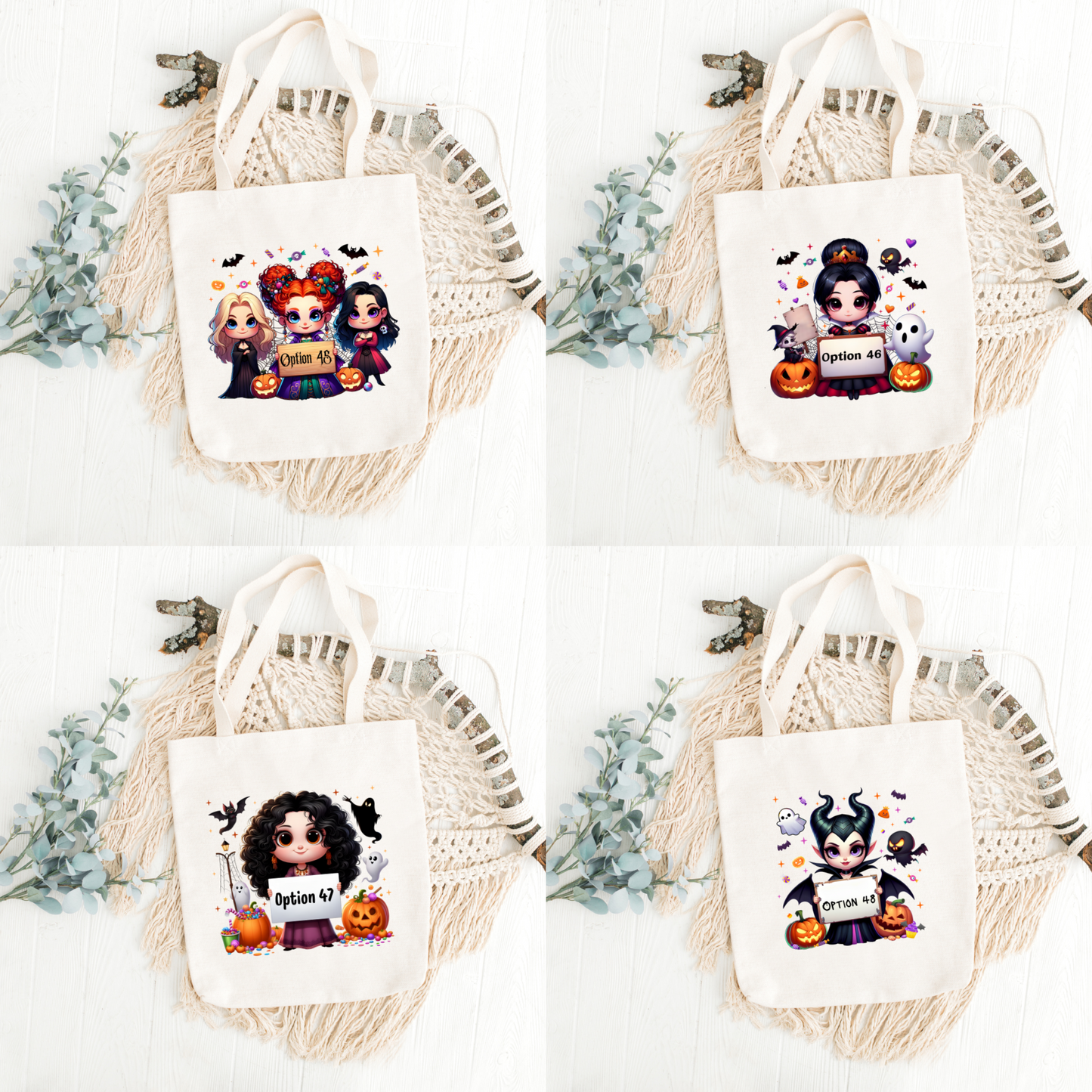 Custom Trick or Treat Bags