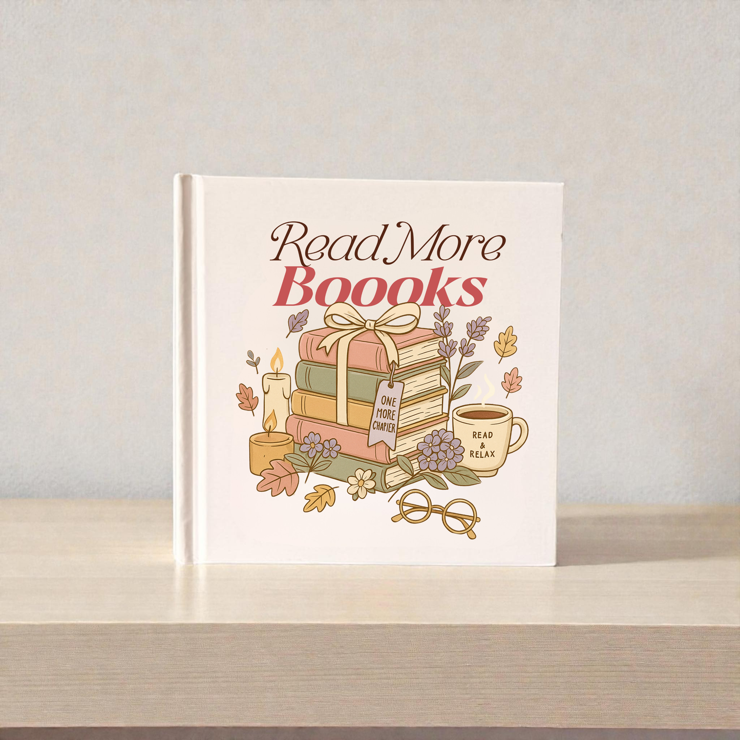 Read More Books | Minimal Bookish Notebook for Reading Notes