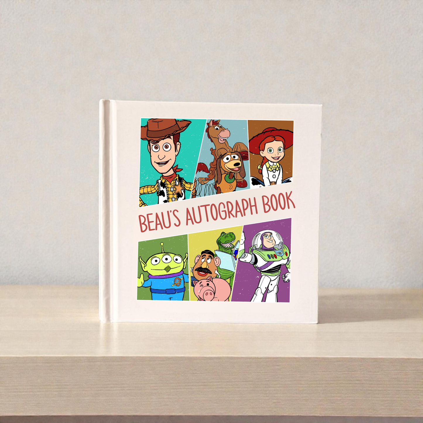 Personalized Toy Story Autograph Book