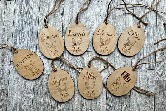 Easter Basket Tags