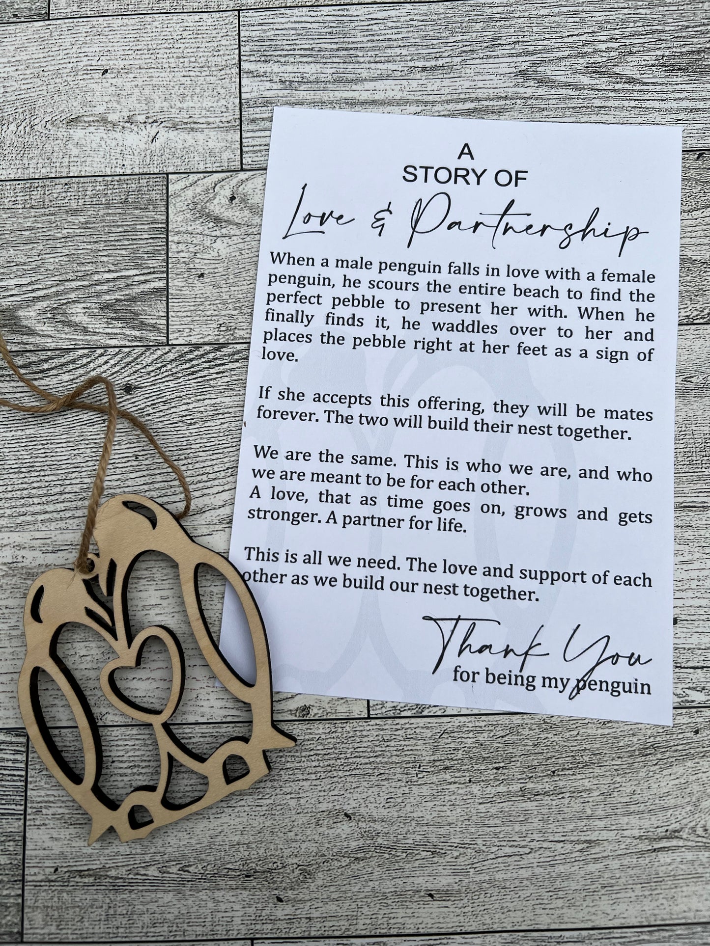 Love & Partnership Ornament