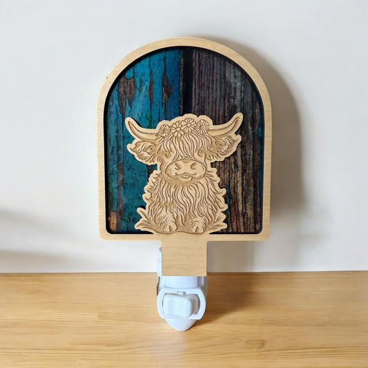 Highland Cow Nightlight!