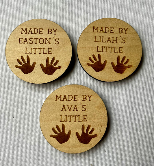 Little Hands Look What ______ Made Magnet