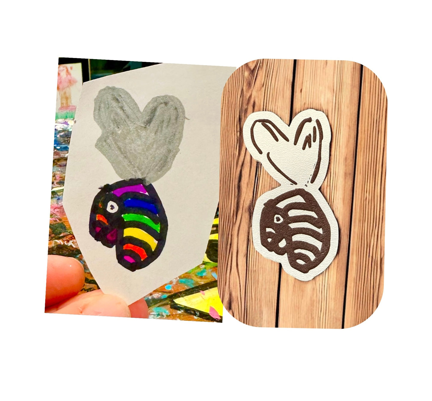 Custom Kid's Art Magnets - Turn Your Child's Creativity into Keepsakes!