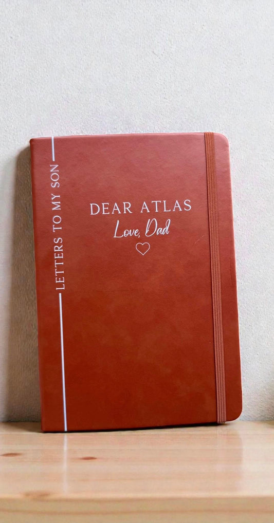 Custom Leather Journal – “Letters To…” Personalized Keepsake