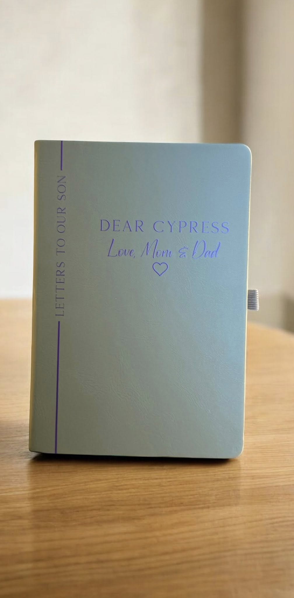 Custom Leather Journal – “Letters To…” Personalized Keepsake