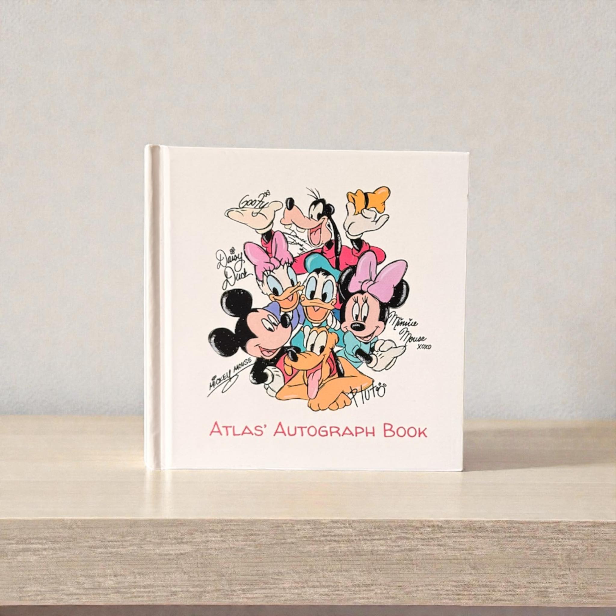 Custom Disney Autograph Book – Featuring the Sensational Six