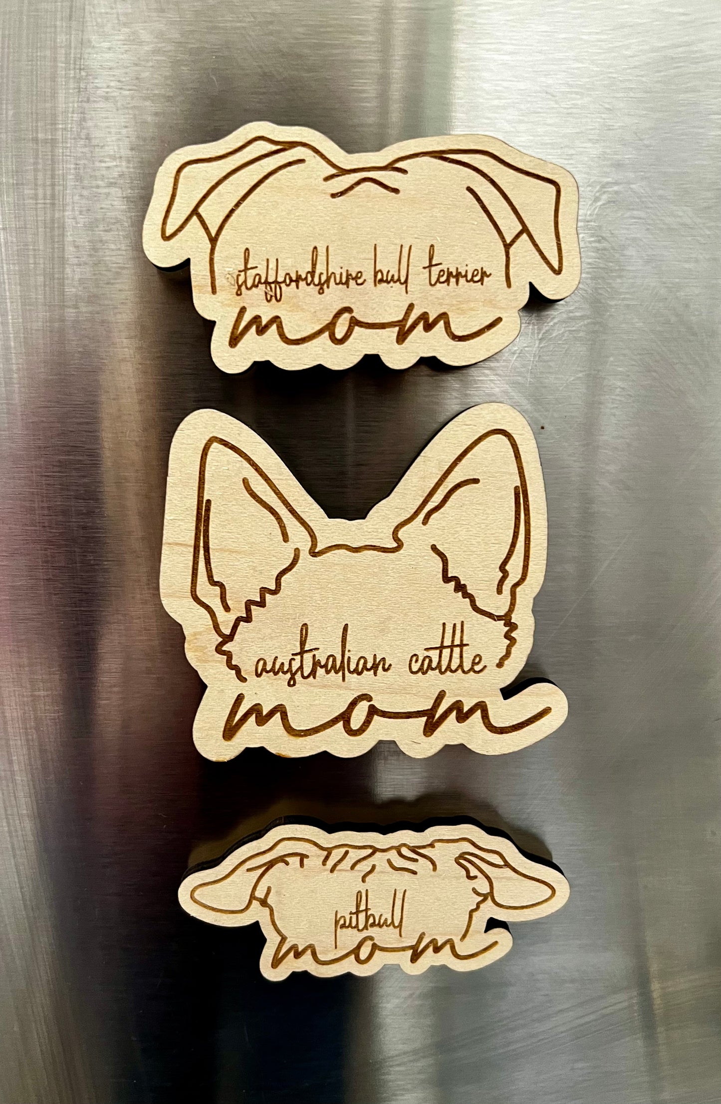 Dog Mom Magnets (125 options)