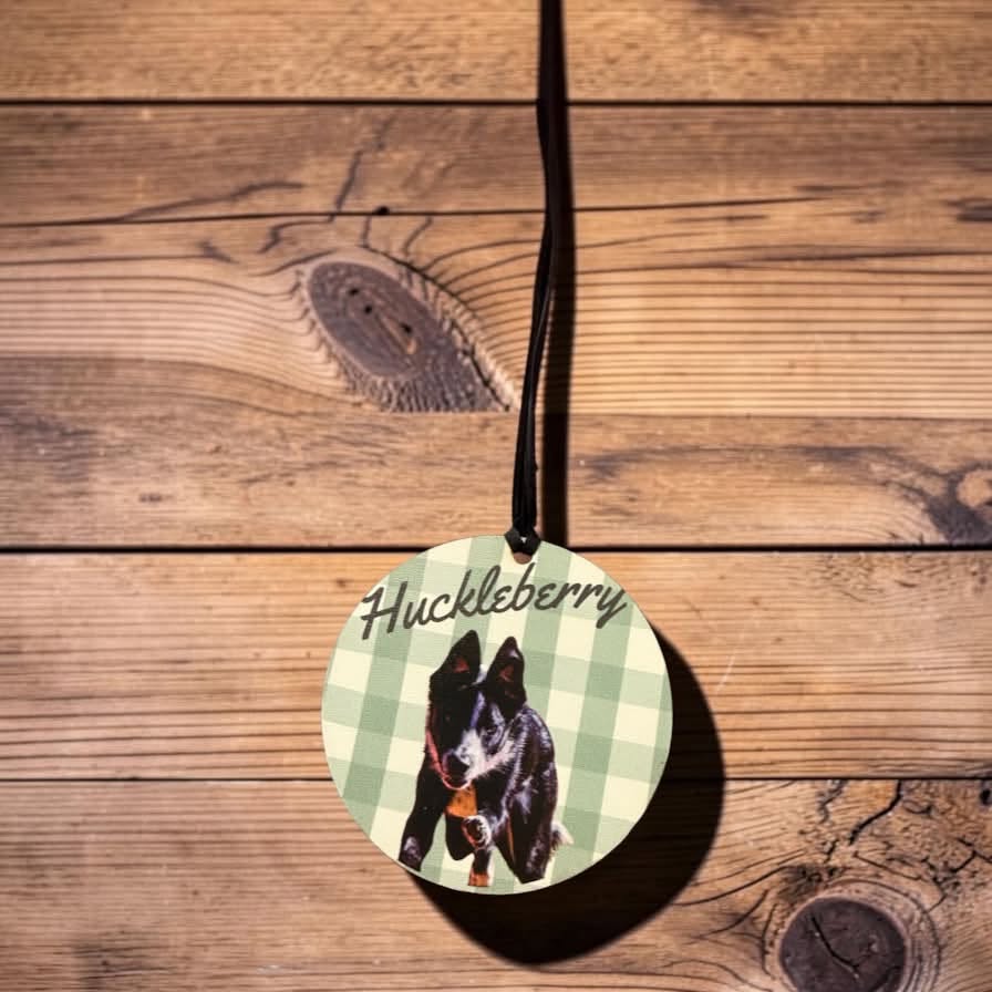 Paws in Plaid Custom Pet Photo Keepsake