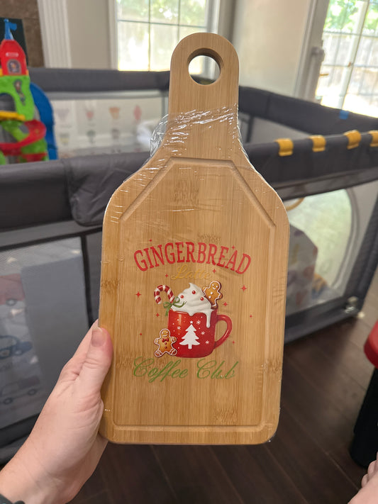 Gingerbread Cutting Board