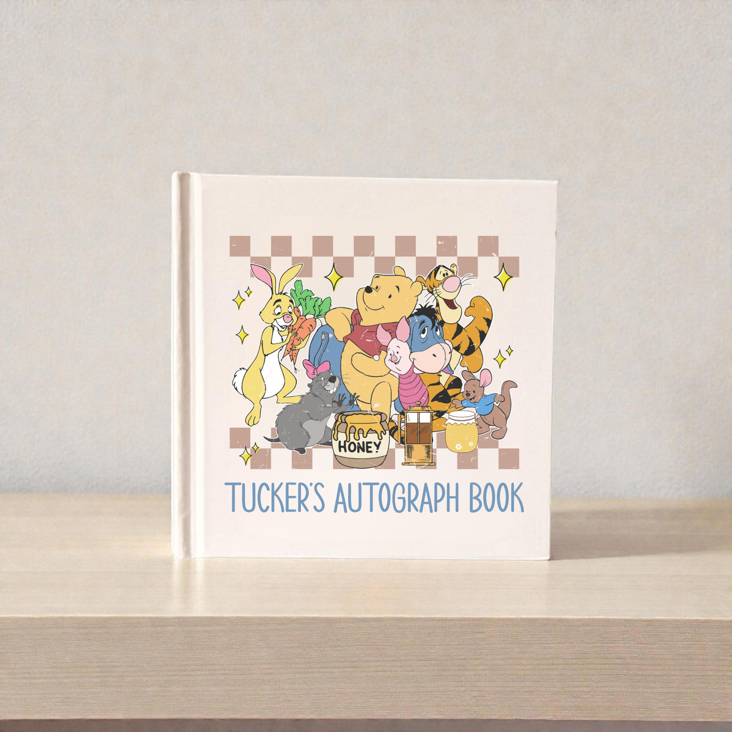 Winnie the Pooh Character Autograph Book