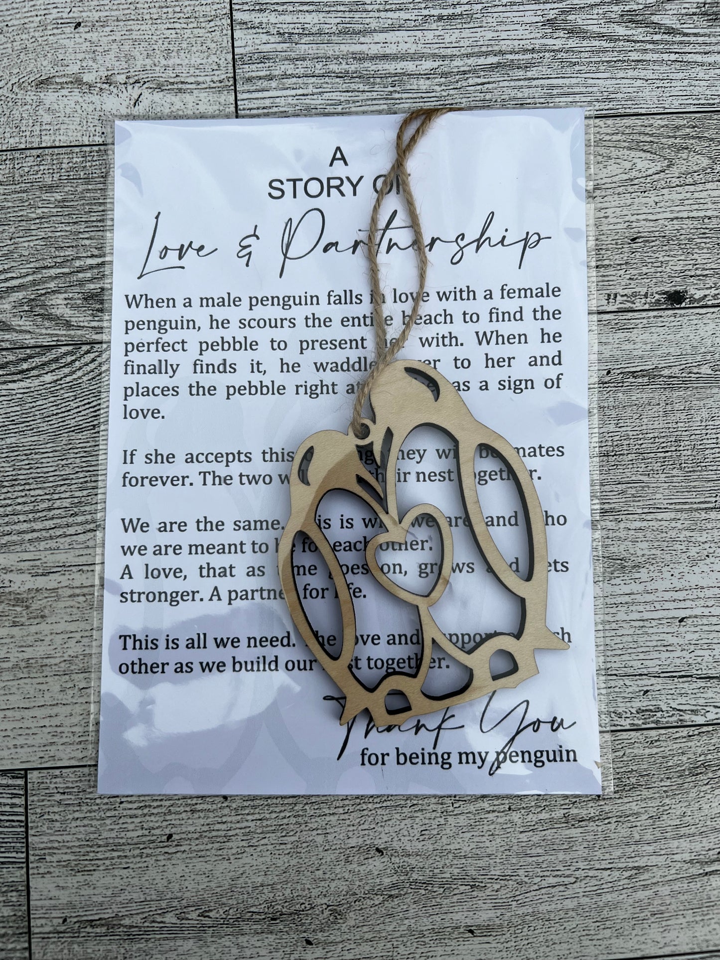 Love & Partnership Ornament