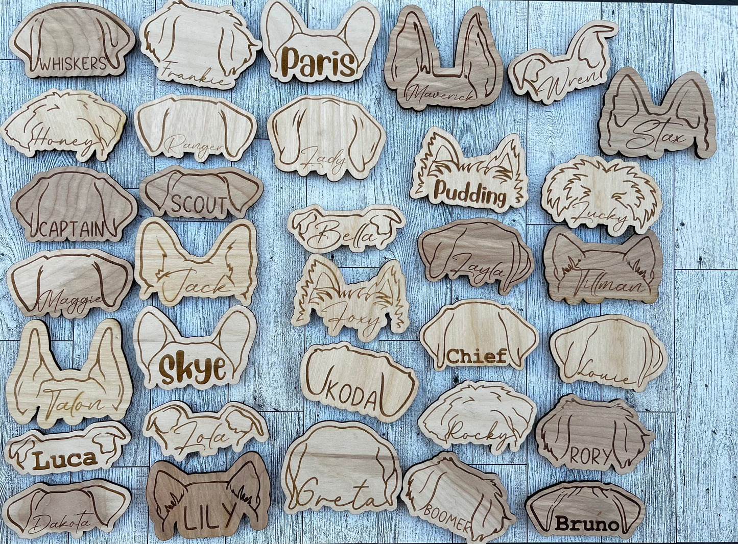 Custom Dog Magnet (96 Options)