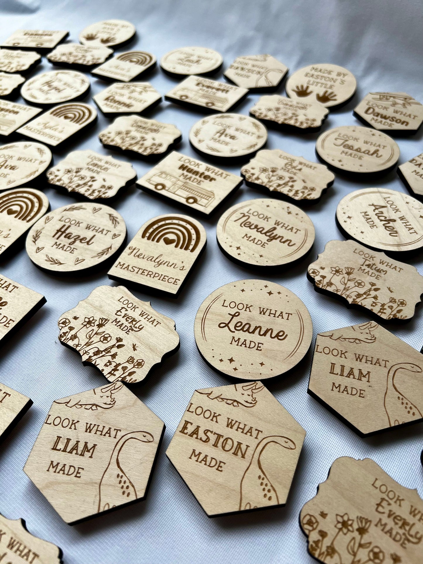 Space Look What ______ Made Magnet