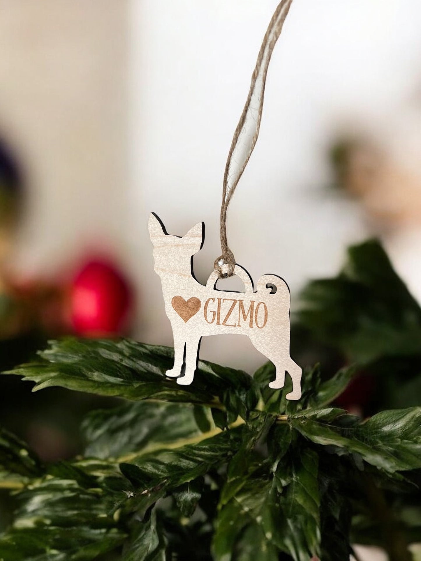 Custom Dog Ornament