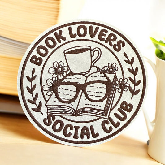 Book Lovers Social Club Magnet – A Tribute to Every Bookworm