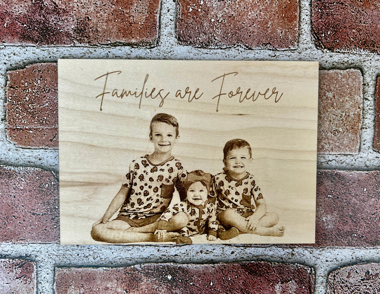 Custom Engraved Photo (2 Size Options Available)