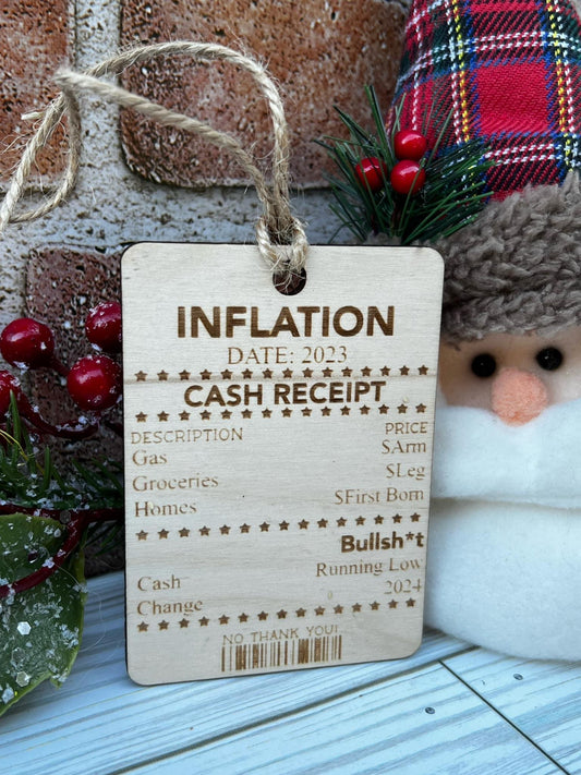 Inflation 2023 Ornament