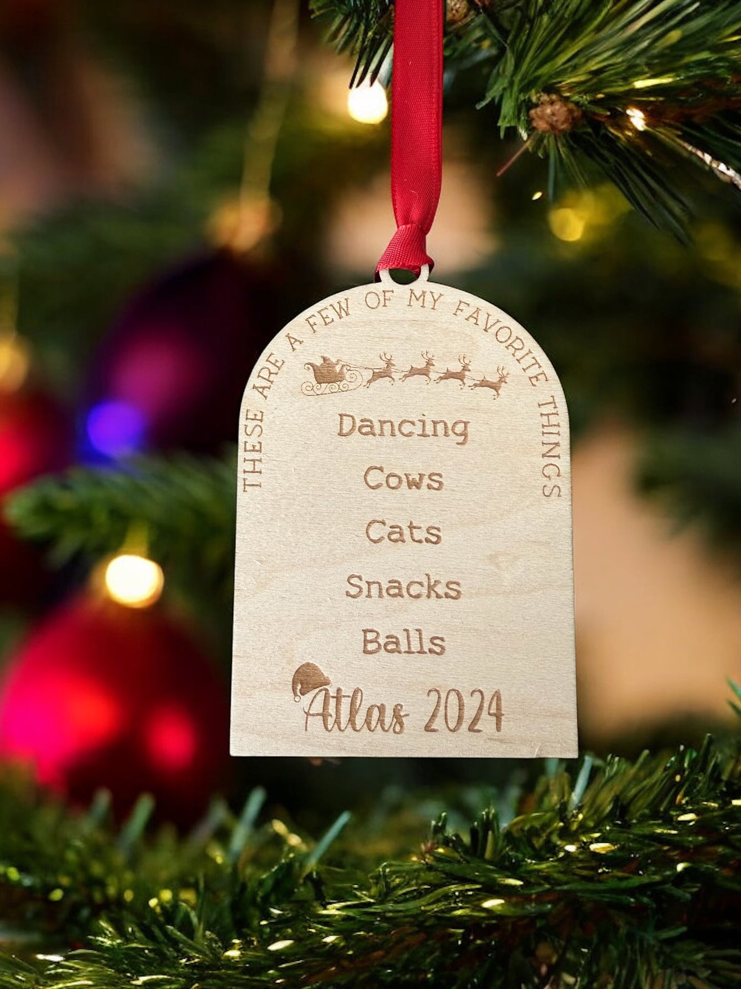 A Few of My Favorite Things Keepsake Ornament