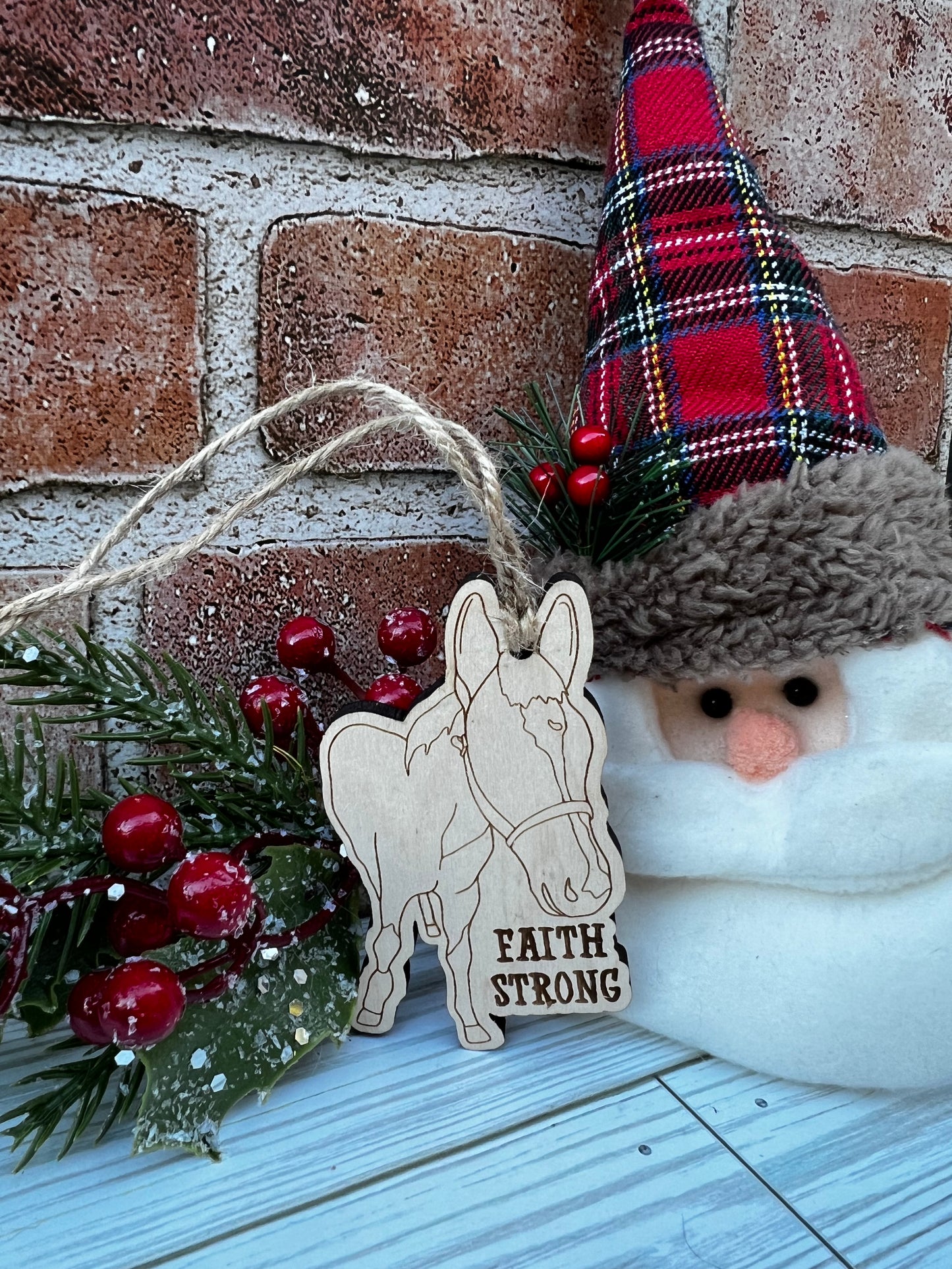 Faith Strong Ornament