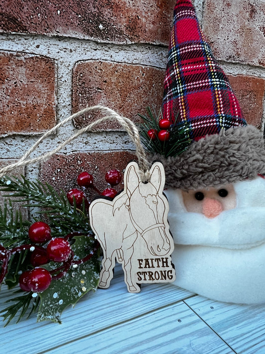 Faith Strong Ornament