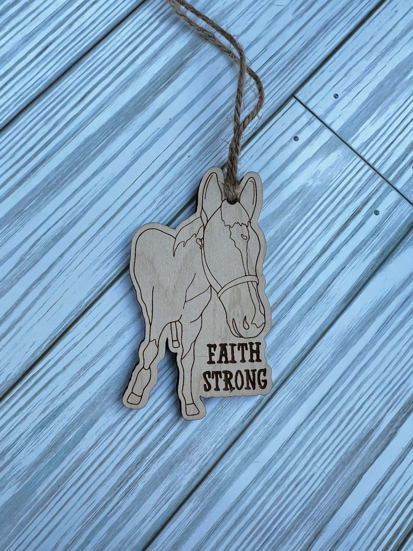 Faith Strong Ornament