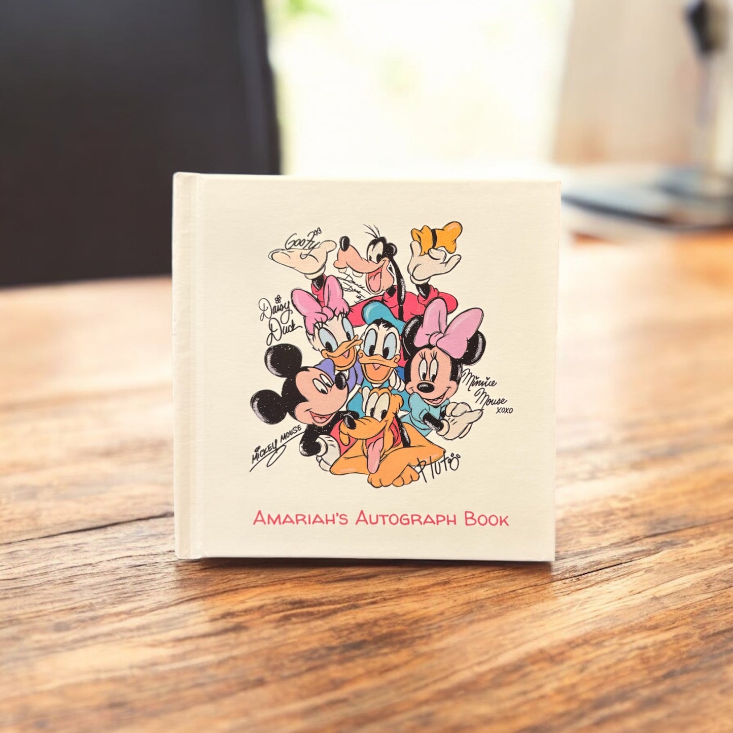 Custom Disney Autograph Book – Featuring the Sensational Six