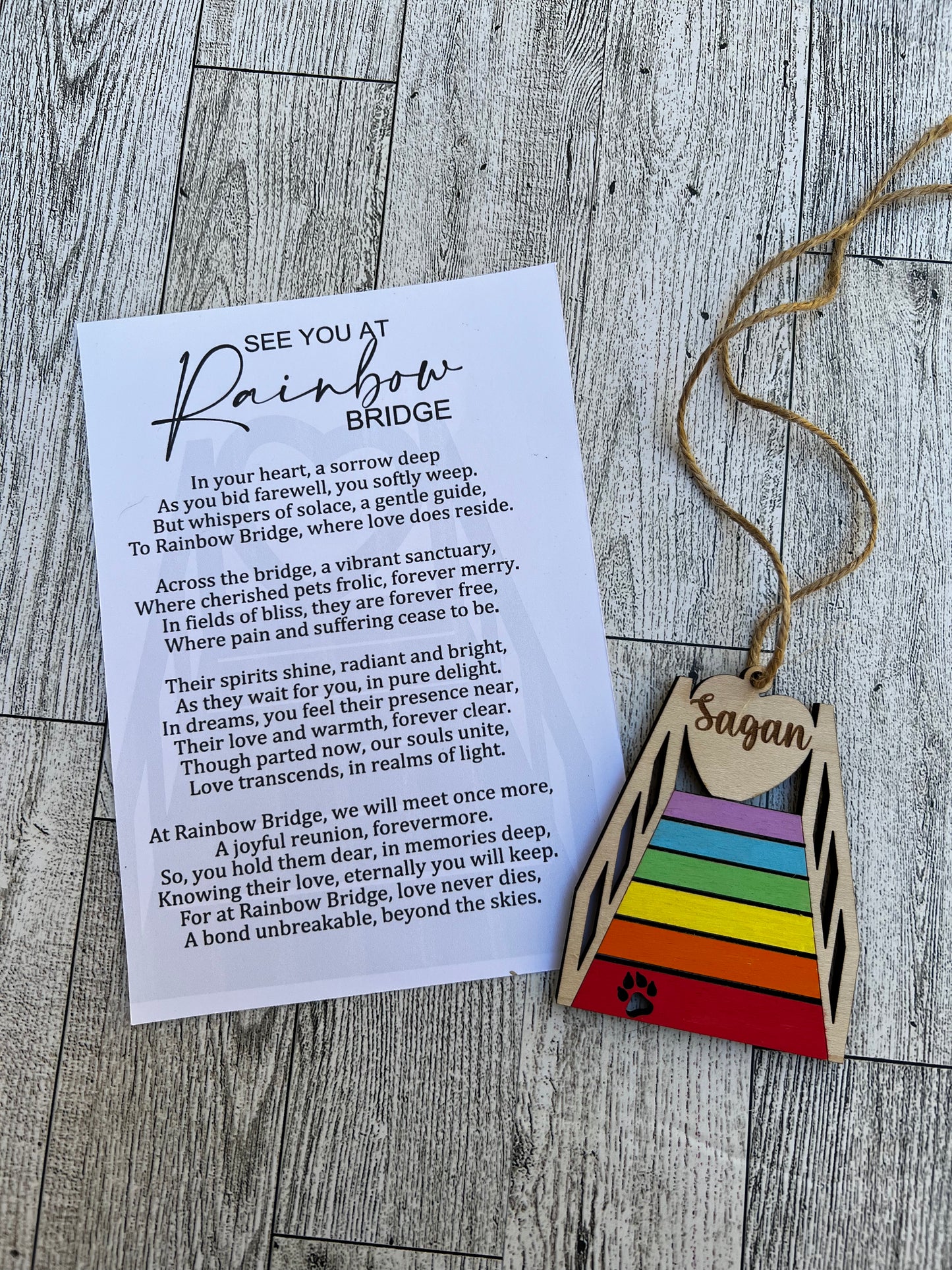 Rainbow Bridge Ornament