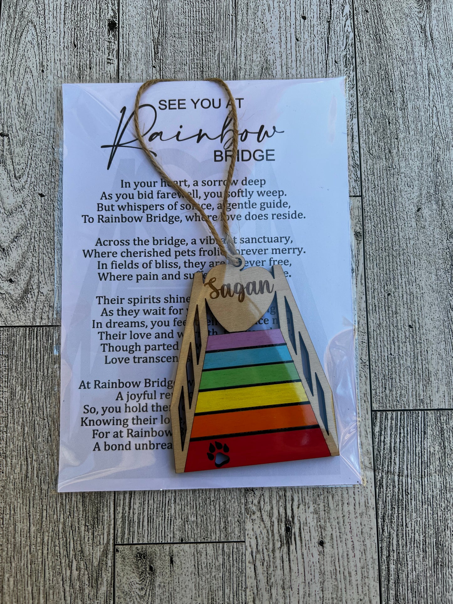 Rainbow Bridge Ornament