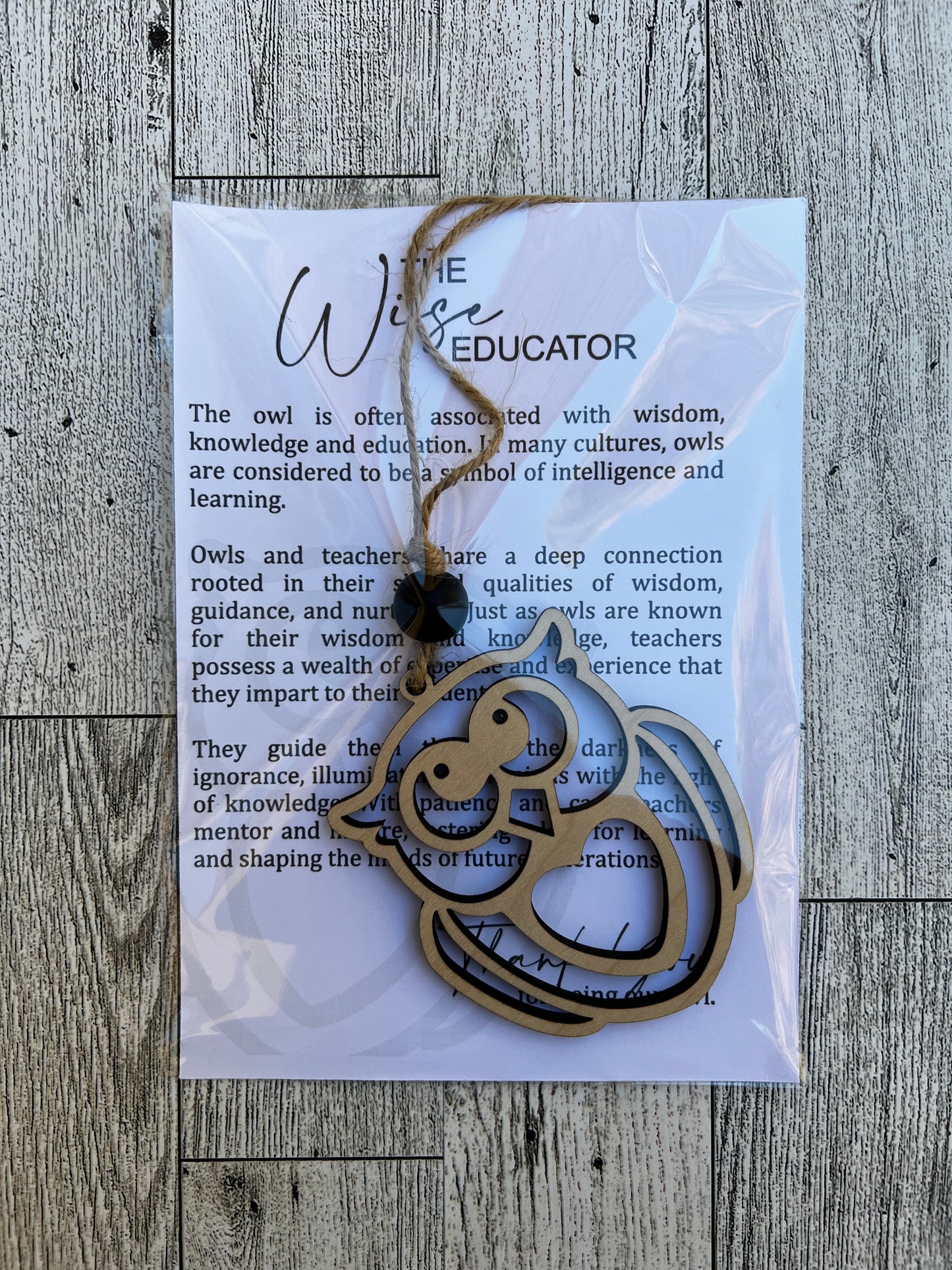 The Wise Educator Ornament Fundraiser