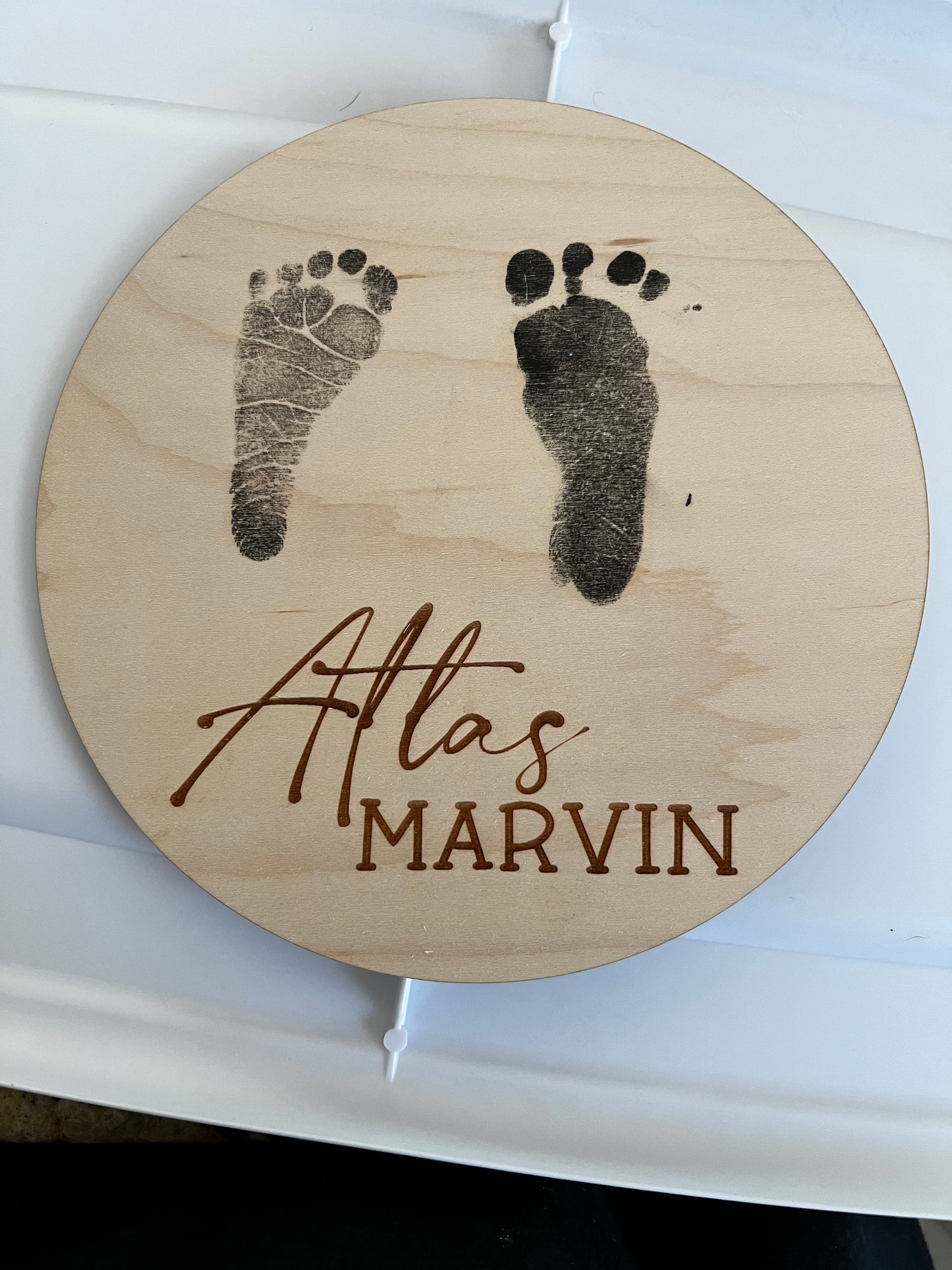 Baby Foot Print Sign