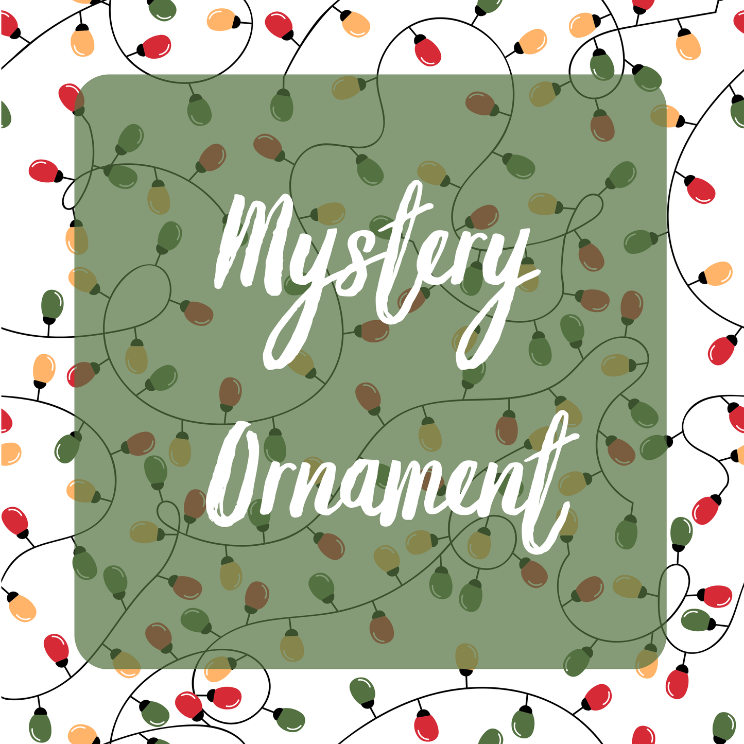 Mystery Christmas Ornament – A Surprise Holiday Treat Just for You!