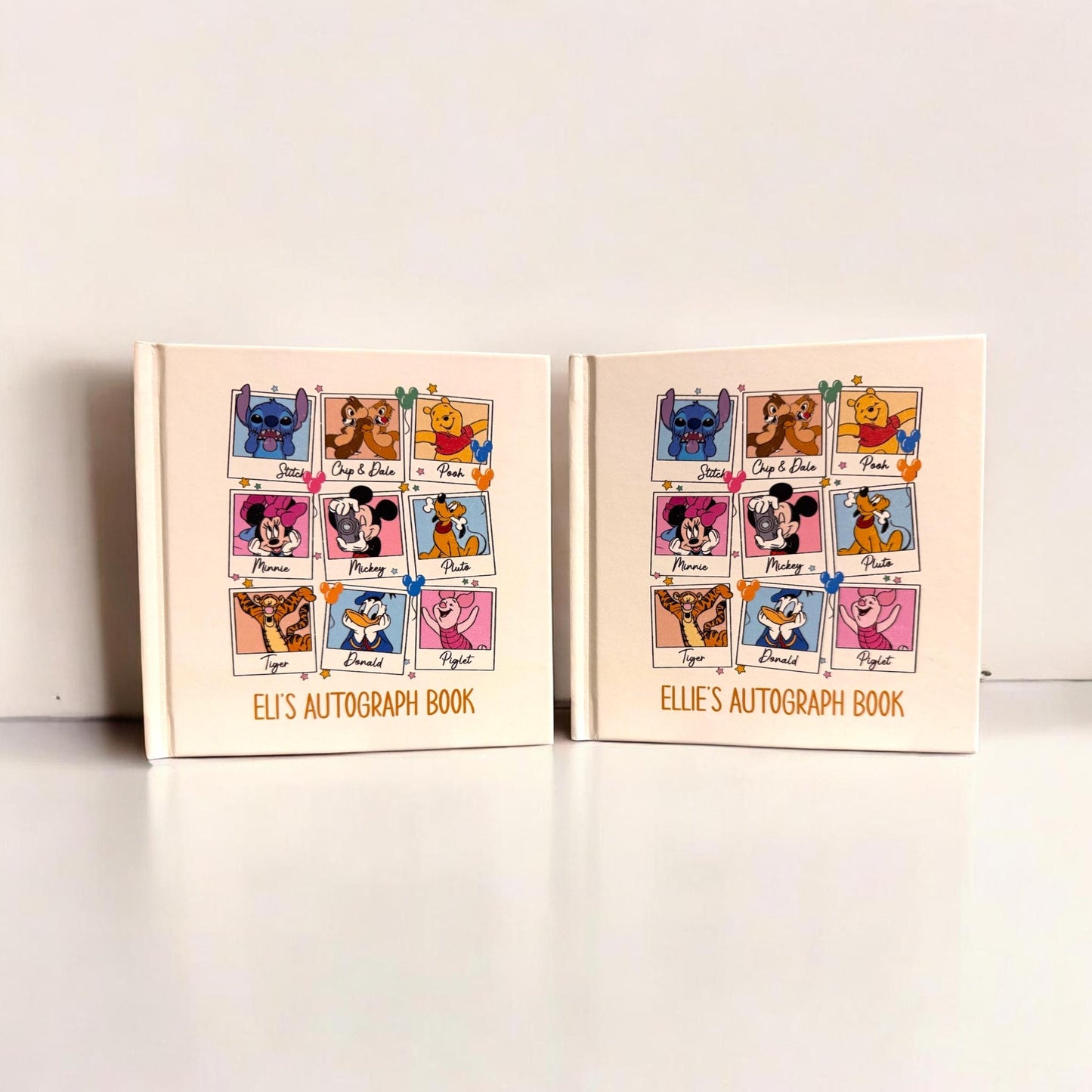 Magical Character Autograph Book • Theme Park Signature Book • Personalized Keepsake for Vacations & Meet-and-Greets