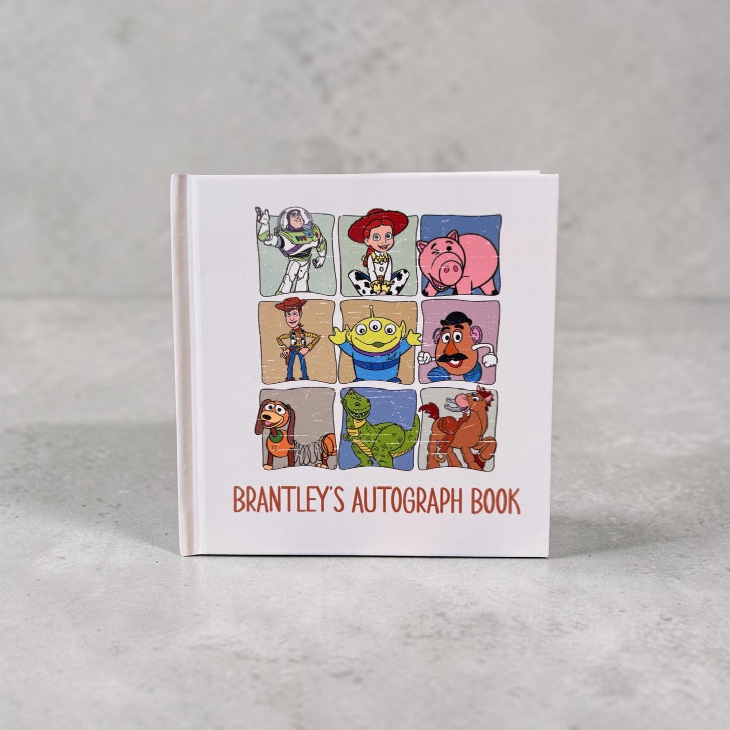 Personalized Toy Story Autograph Book • Theme Park Keepsake, Vacation Memory Book