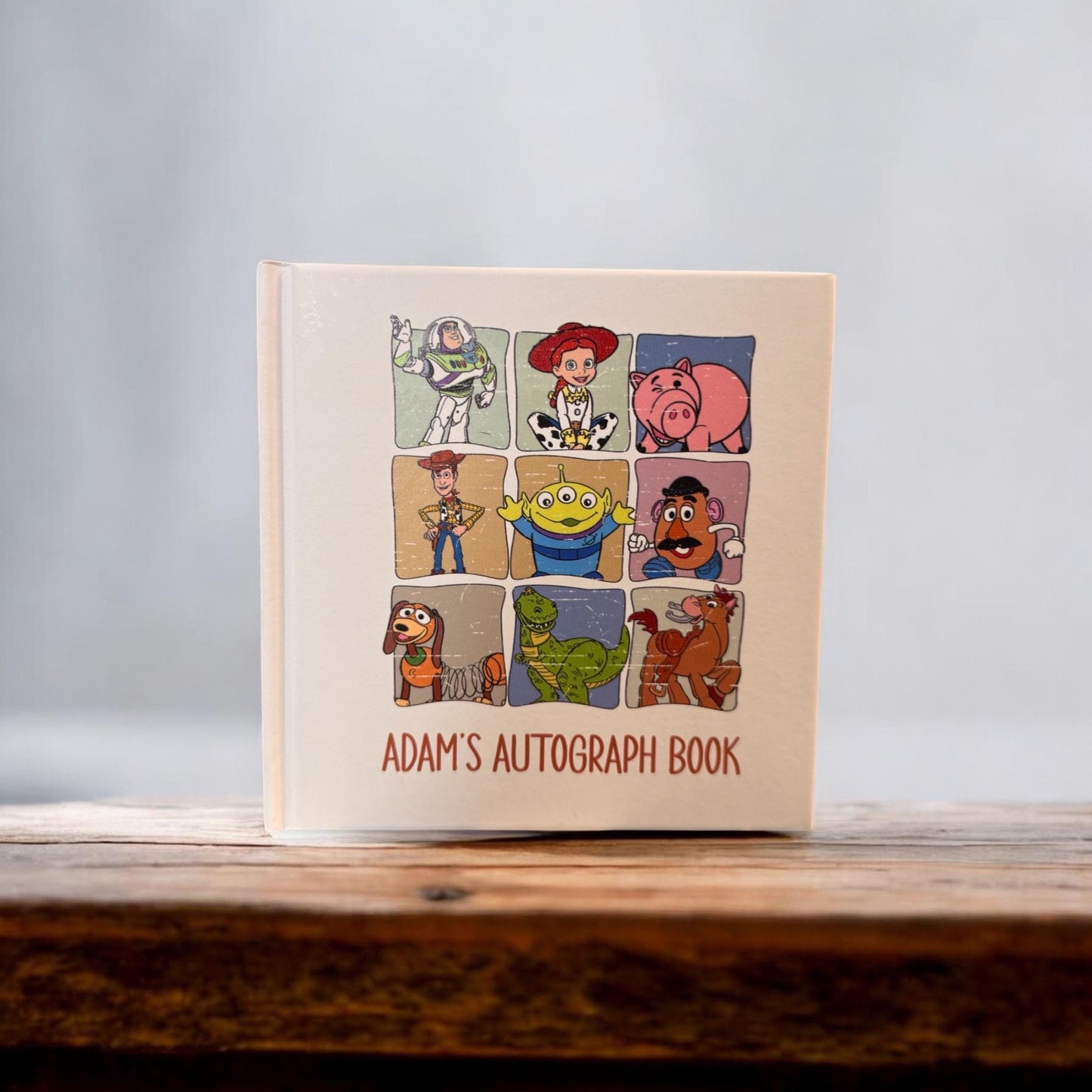 Personalized Toy Story Autograph Book • Theme Park Keepsake, Vacation Memory Book