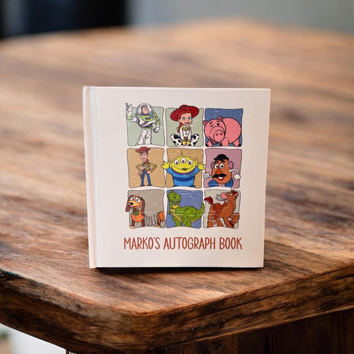 Personalized Toy Story Autograph Book • Theme Park Keepsake, Vacation Memory Book