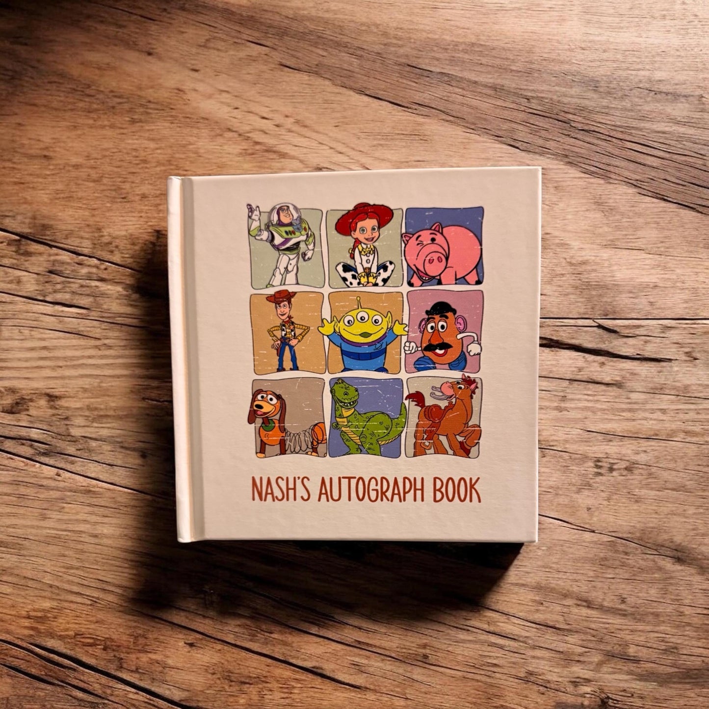 Personalized Toy Story Autograph Book • Theme Park Keepsake, Vacation Memory Book