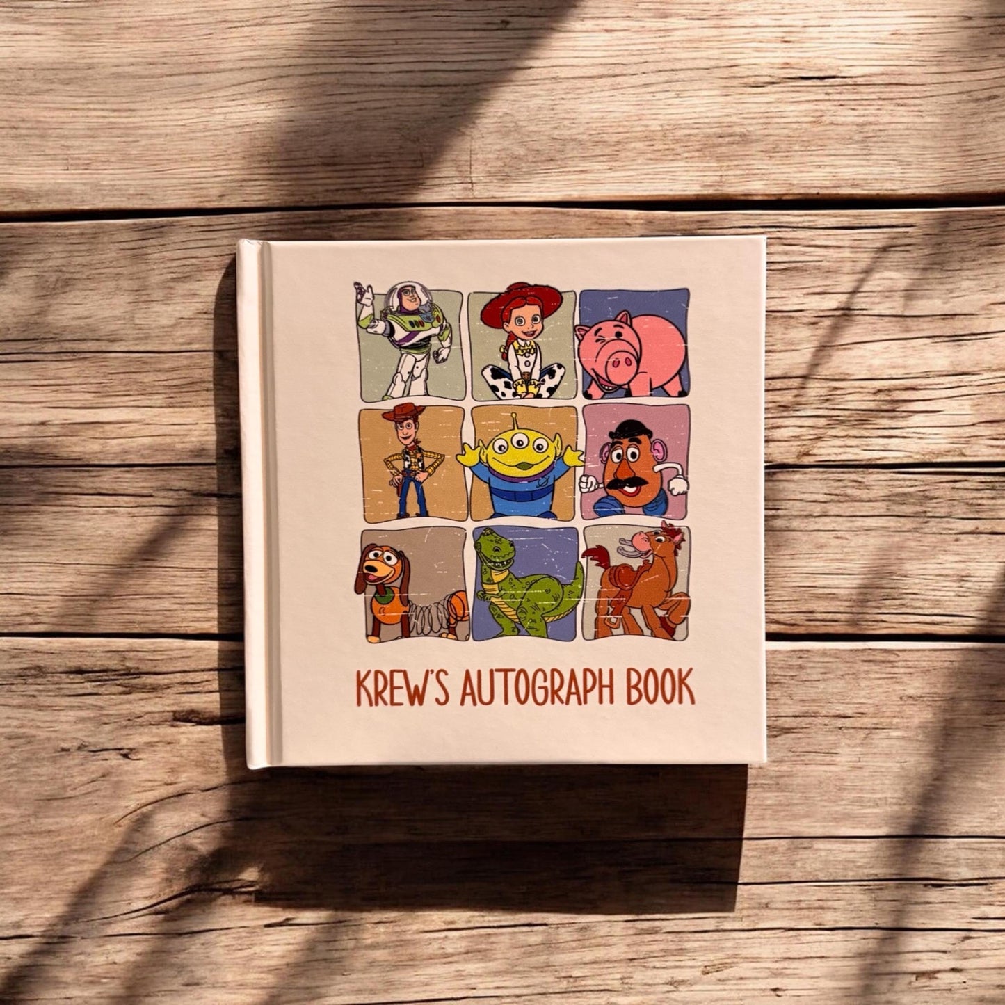 Personalized Toy Story Autograph Book • Theme Park Keepsake, Vacation Memory Book