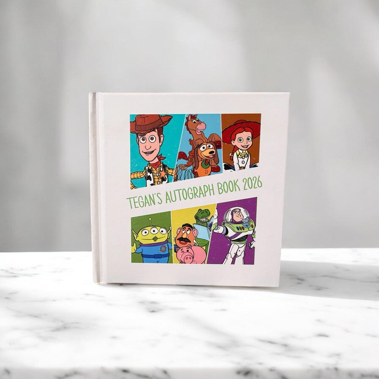 Personalized Toy Story Autograph Book • Space Ranger Cowboy Keepsake