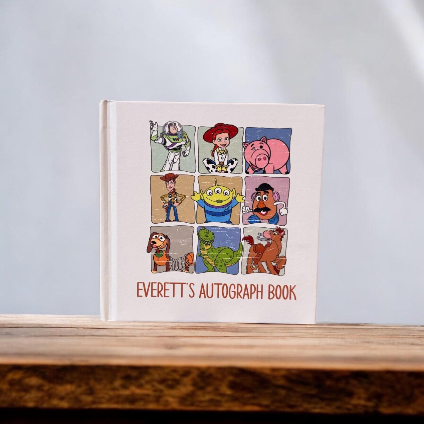 Personalized Toy Story Autograph Book • Theme Park Keepsake, Vacation Memory Book