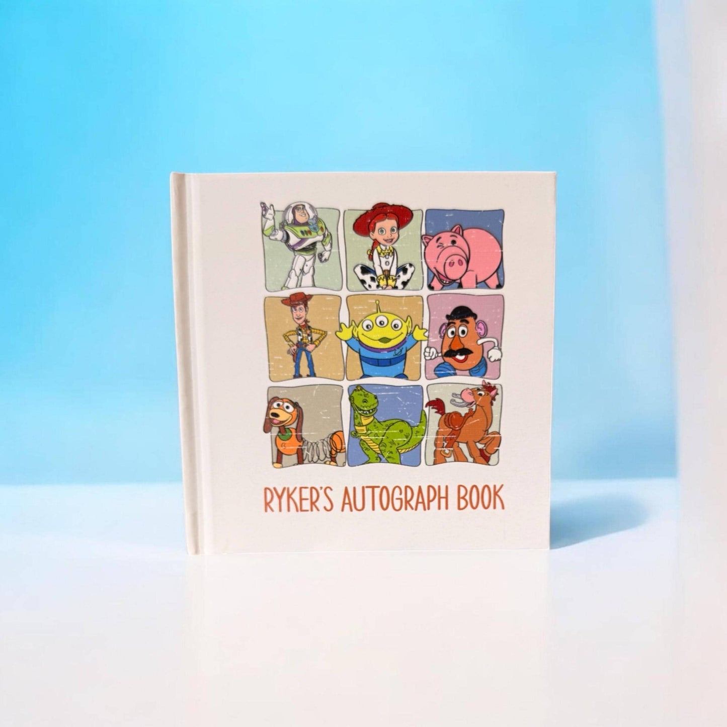 Personalized Toy Story Autograph Book • Theme Park Keepsake, Vacation Memory Book