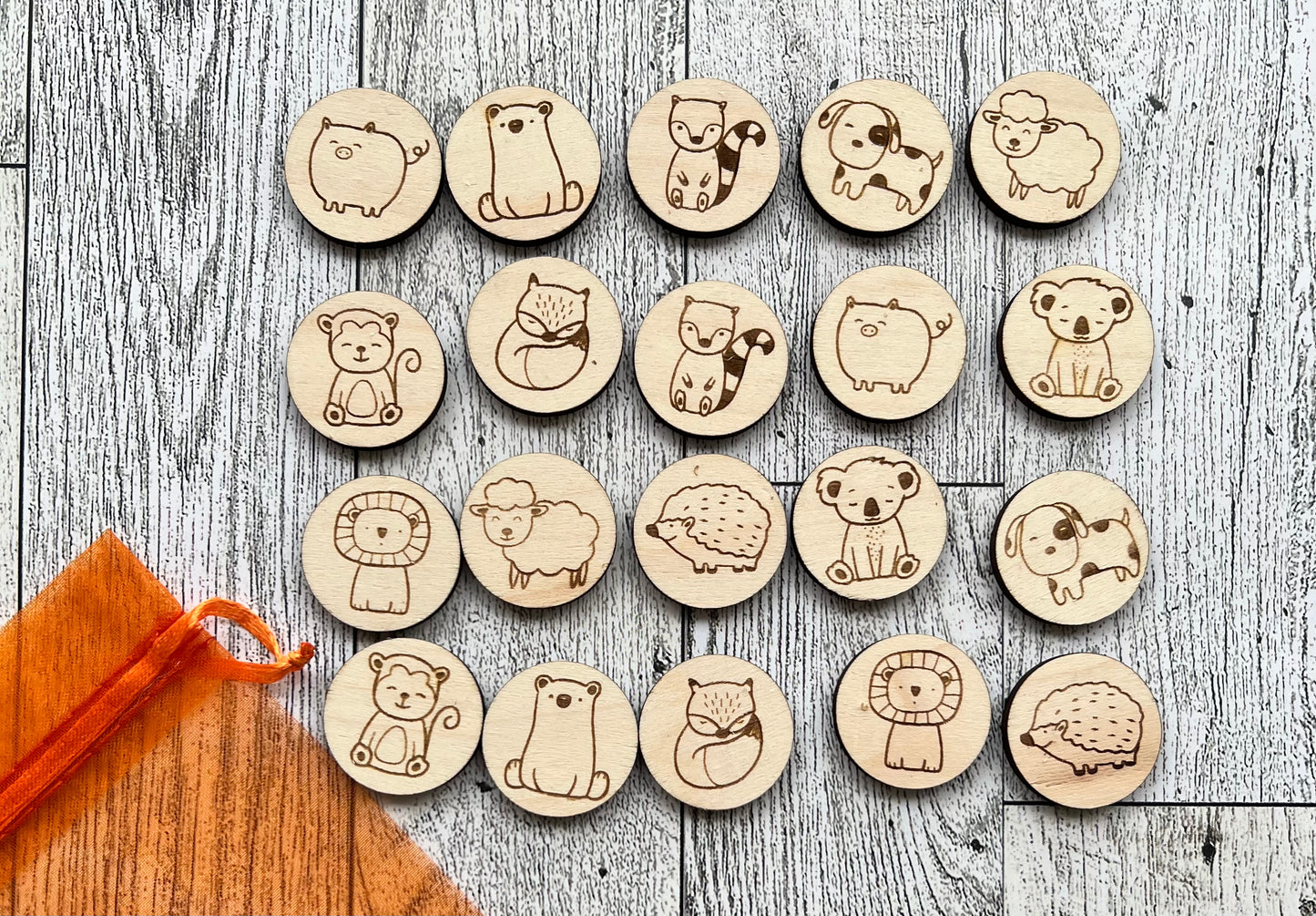 Wood Matching Game