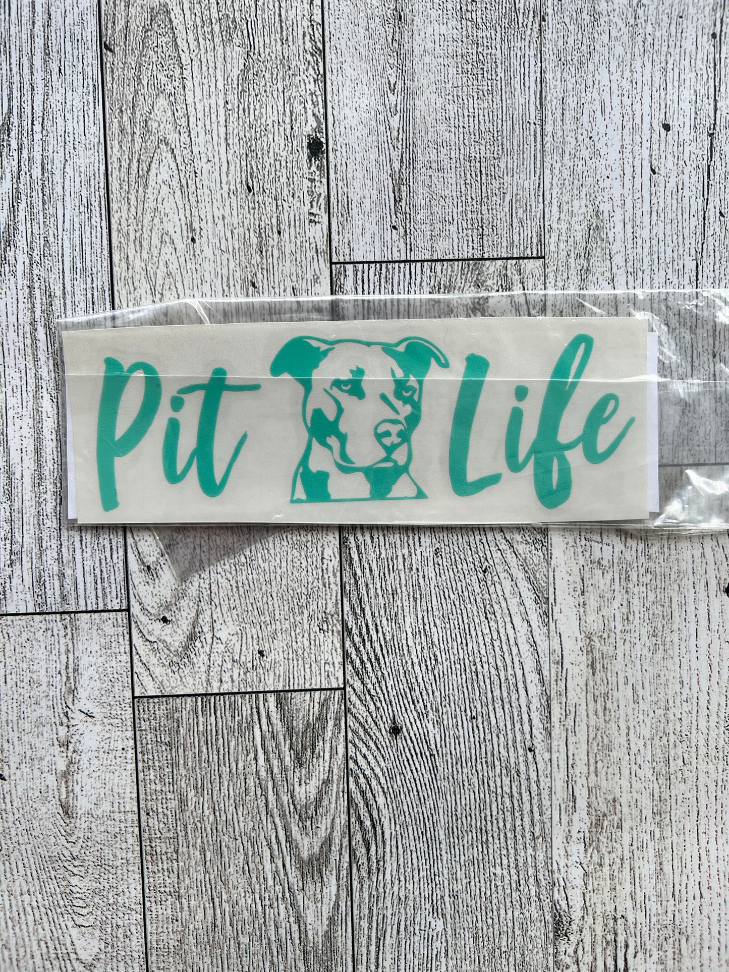 Mint Pit Life Decal