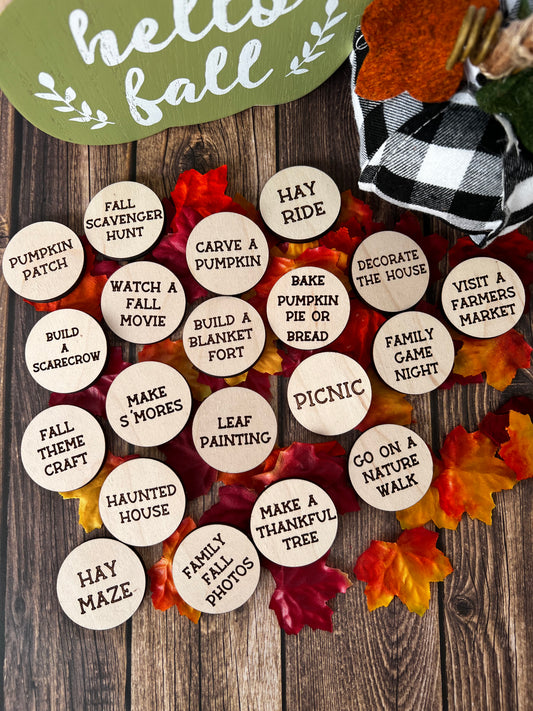 Fall Activity Tokens